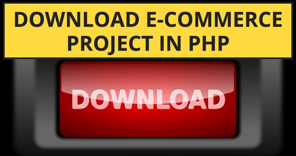Download e-commerce project in PHP