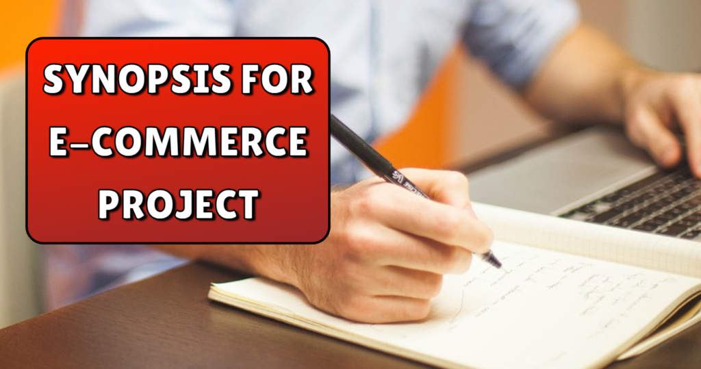 Synopsis for e-commerce project